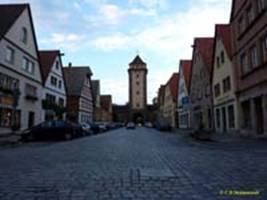   .  / ROTHENBURG O. D. T.       () / Fortress and houses (Gothic)