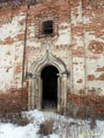 ,  .   (. XVI ) // Kolomna region, Prusy village. Ilyinskaya church (end 16th c.)