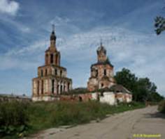  ,  .  (. XVI ) // Ramenskoye region, Stepanovskoye village. Blagoveshenskaya church (end 16th c.)