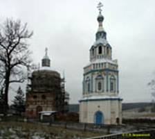  ,  .   (1- . XVI ) // Stupino region, Chirkino village. Pokrovskaya church (1st half 16th c.)