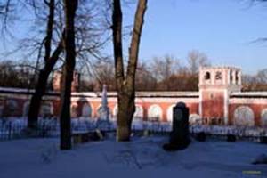 .     ( XVII ) / Donskoy cloister. The New Cathedral and walls (end 17th cent.)