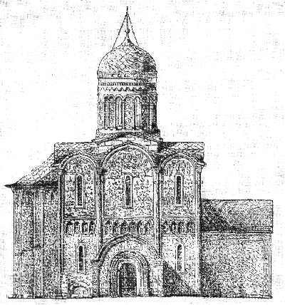 St. George's Cathedral. Reconstruction DP Sukhova.