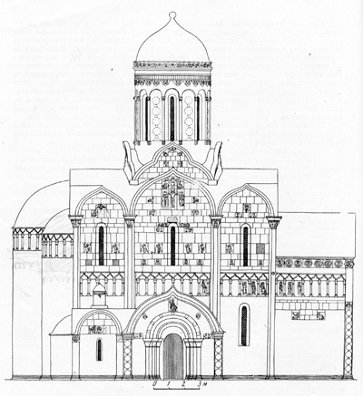 St. George's Cathedral. Reconstruction Wagner