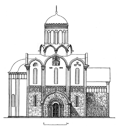 St. George's Cathedral. Reconstruction of the author.