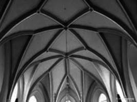 Gothic ribs (church in Huldsessen)