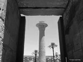 Column in Karnak temple