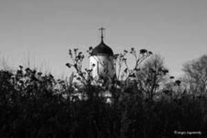 In the nature (Assumption Cathedral in Klin)