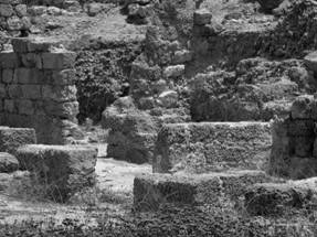 Ruins of Arsuf-Apollonia fortress near Herzlia