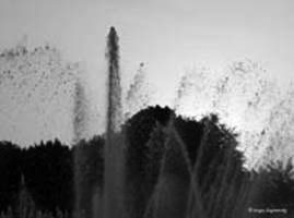 Big fountain in Gorky Park