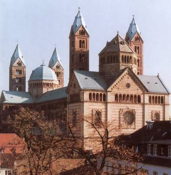 Cathedral of Speyer. General view.