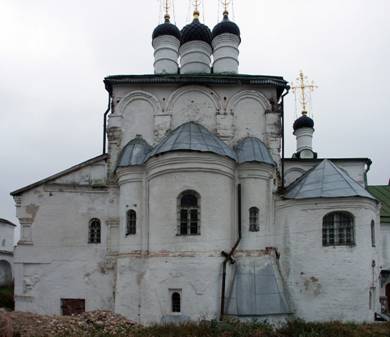 Aleksandrovskaya Sloboda. Church of the assumption.