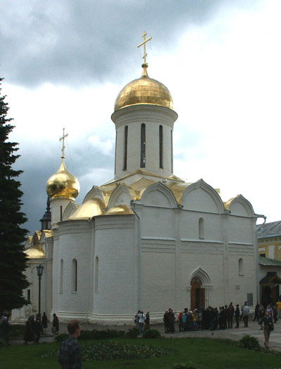 Троицкий собор в Троице-Сергиевой Лавре.