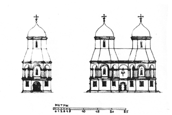 The Church of Metropolitan Alexei. Reconstruction P. Polonsky.