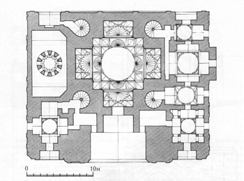 The Mausoleum Ishrat-Khana. The plan.