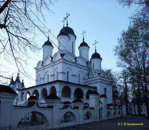 The Church of the Transfiguration (now Trinity) in greater Vyazemy.