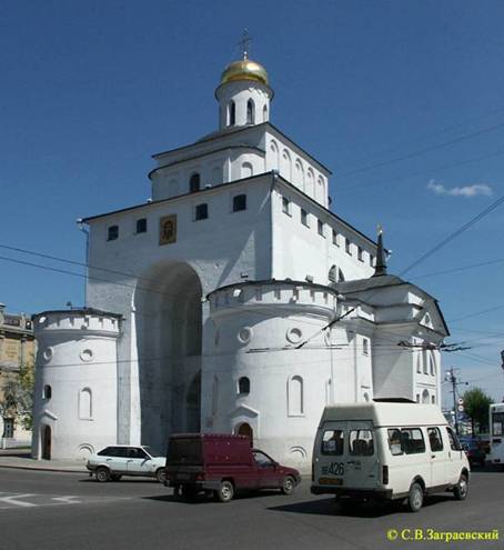 Golden gate in Vladimir.