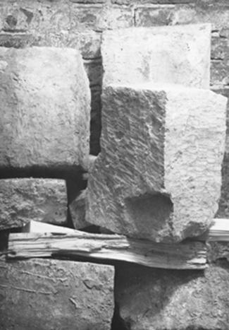 The stones from the excavations Kavelmahera and Have in Mozhaisk.